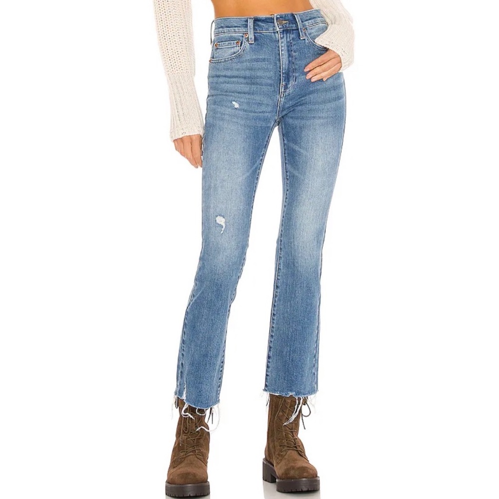 PISTOLA | Lennon High Rise Cropped Boot in Zuma | Size 25